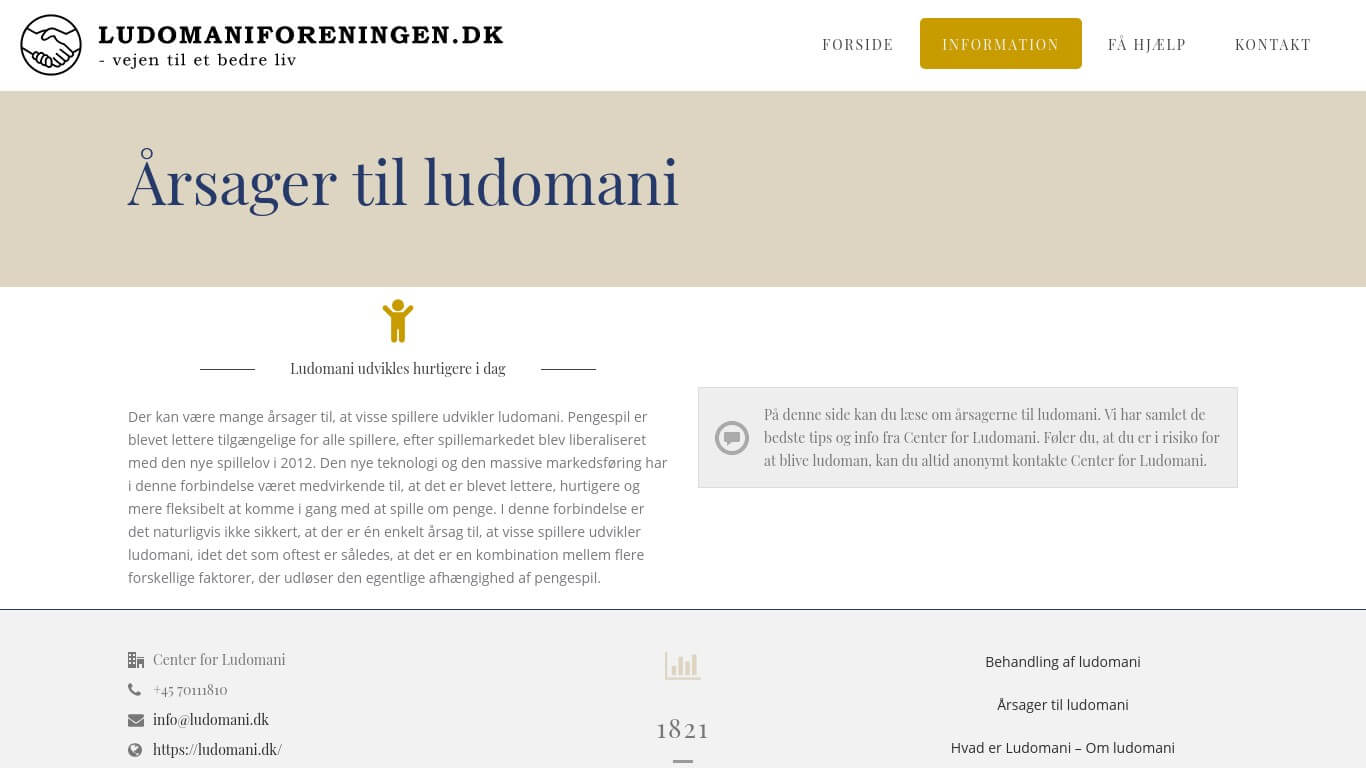 Ludomaniforeningen.dk